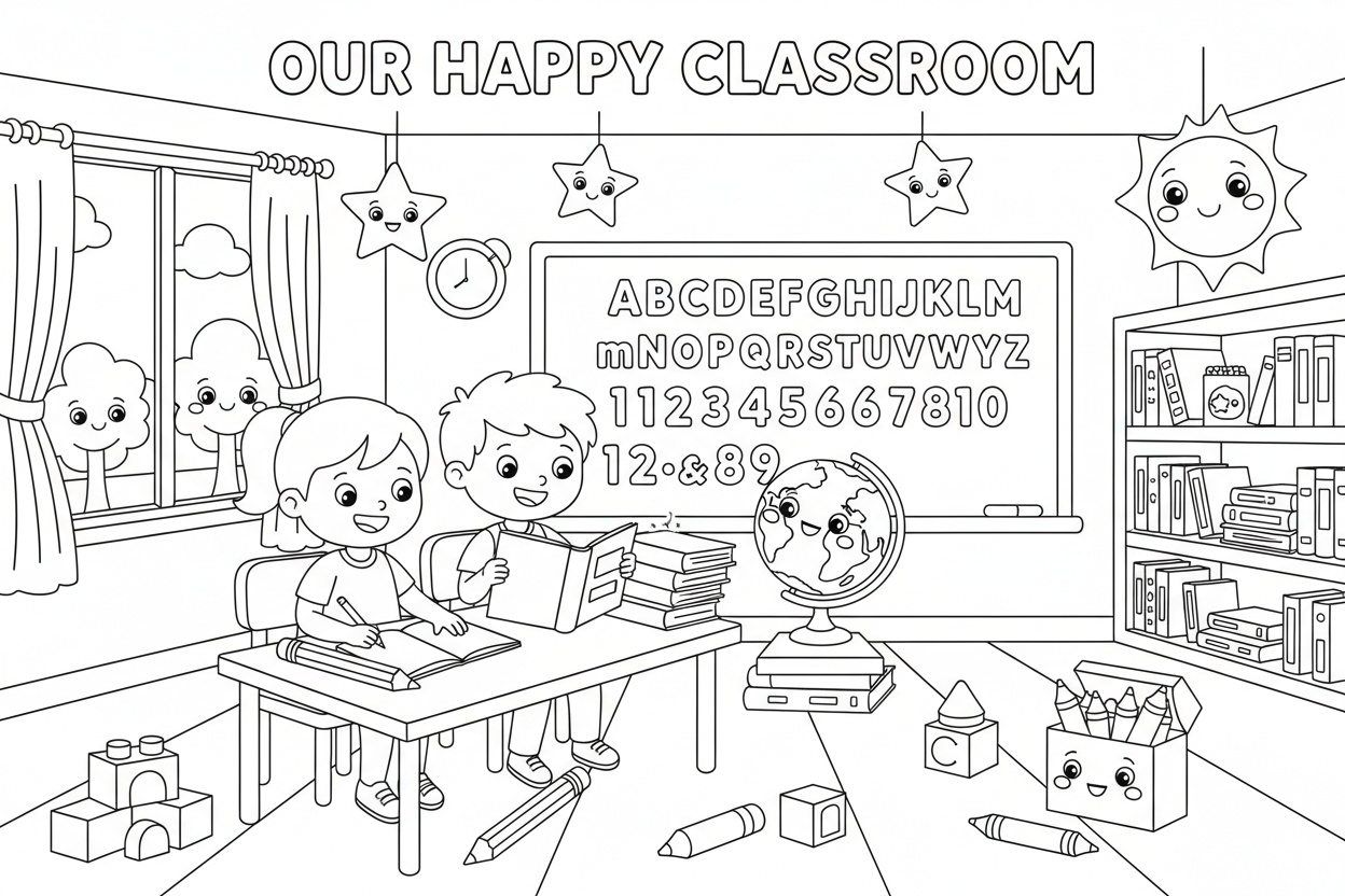 Beyond ‘Busy Work’: How Colouring Pages Can Support Vocabulary, Retrieval and Calm Classrooms