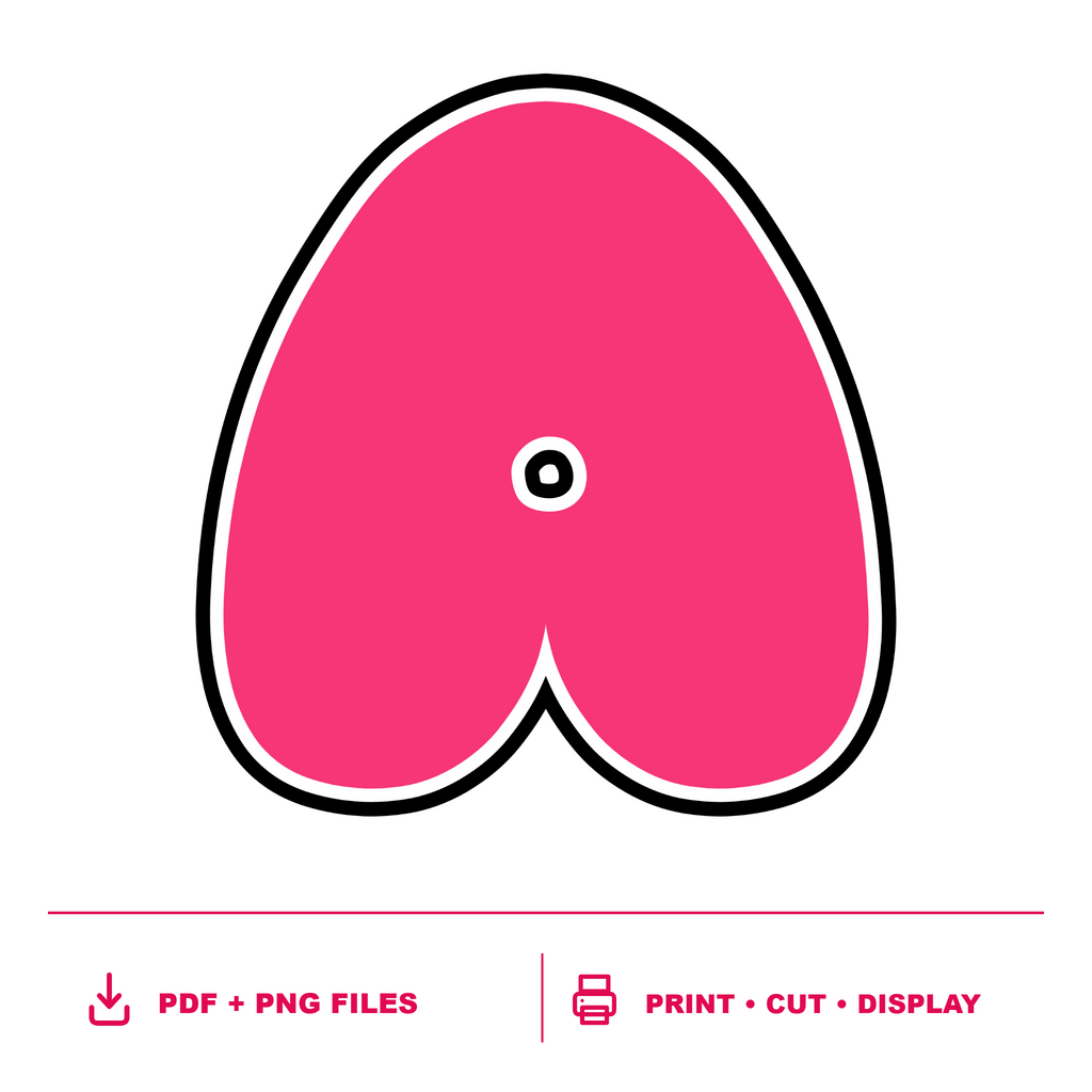 Pink Display Lettering Pack - Set 02 - Uppercase A-Z