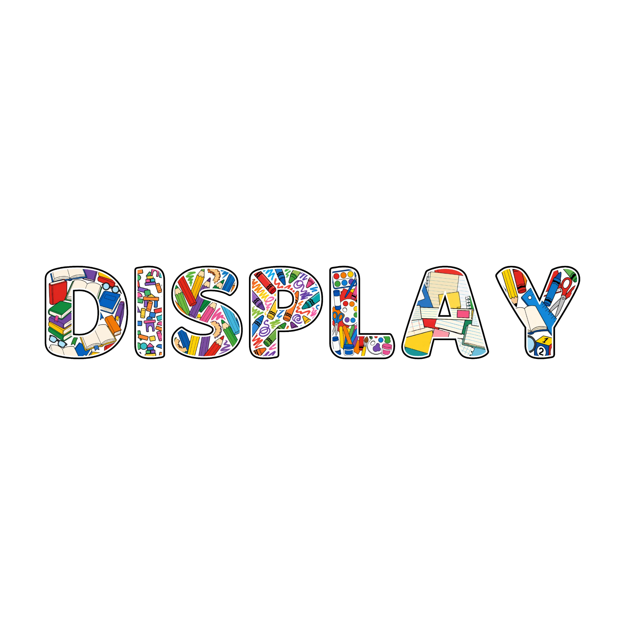 Classroom Display Lettering Collection - Set 01 - 9 Uppercase A–Z Packs