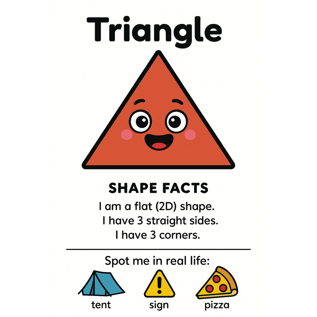 Year 1 2D Shapes Maths Posters | Printable KS1 Classroom Display | A4 PDF